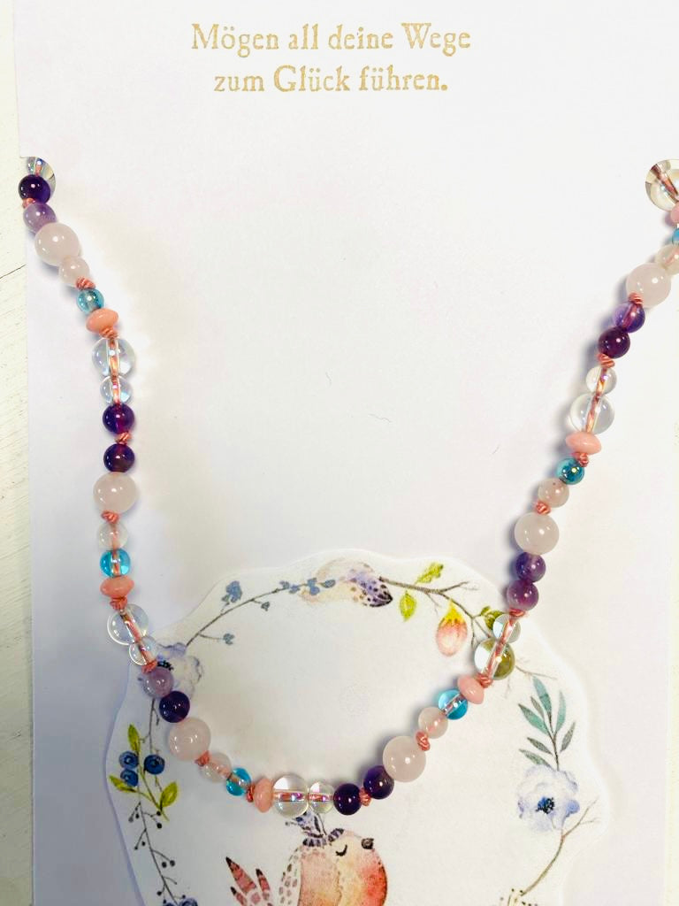 Personalisierte Namenskette Erwachsene mit Beschreibung