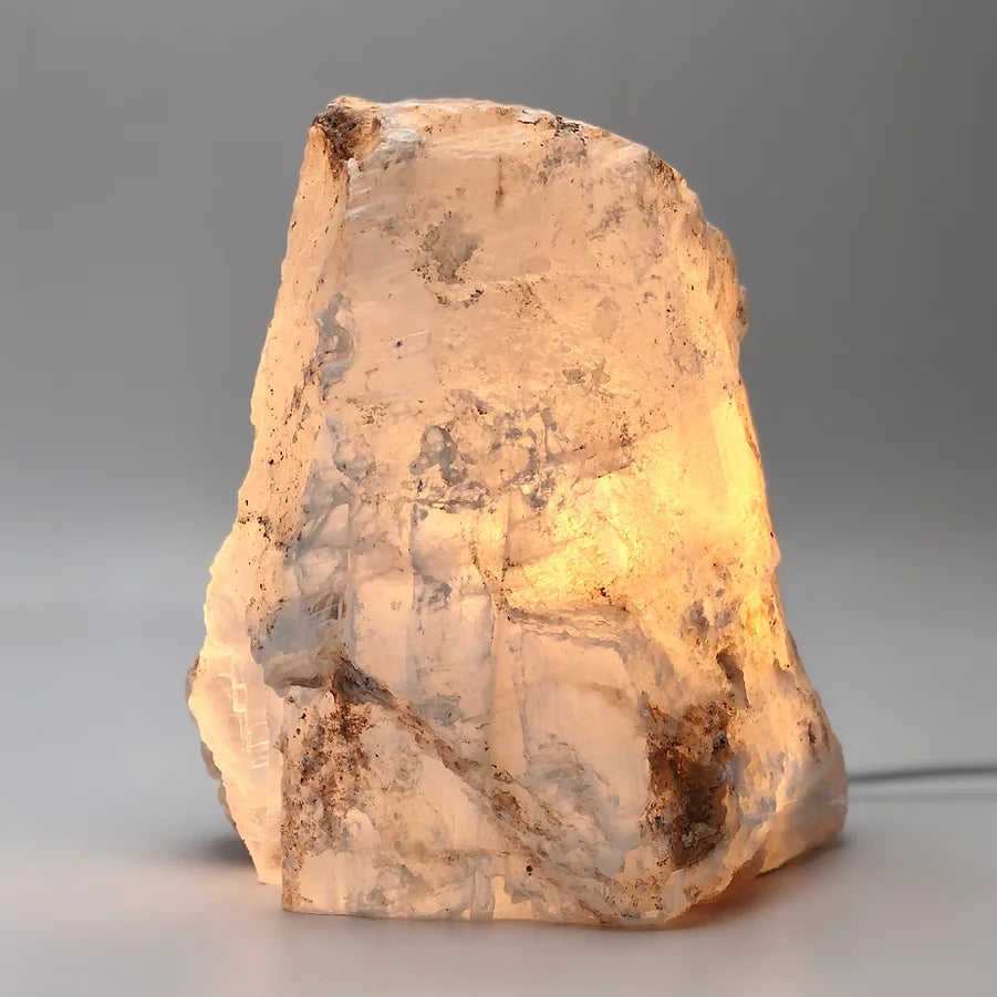 Marienglas Selenit Lampe M