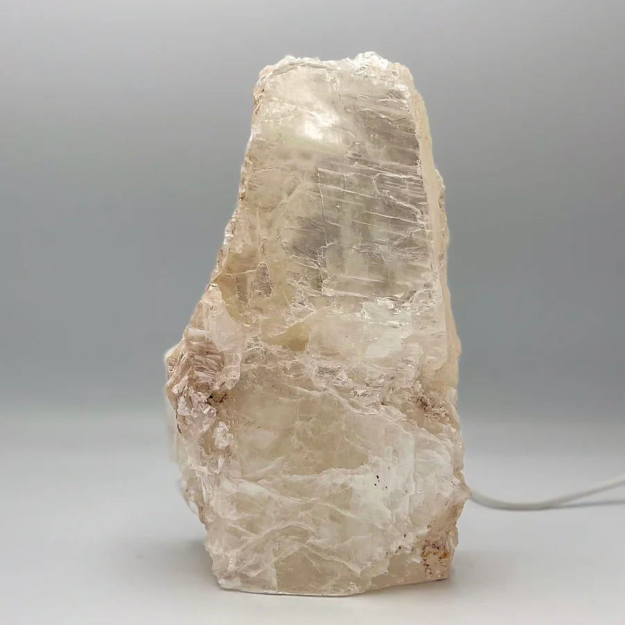Marienglas Selenit Lampe M