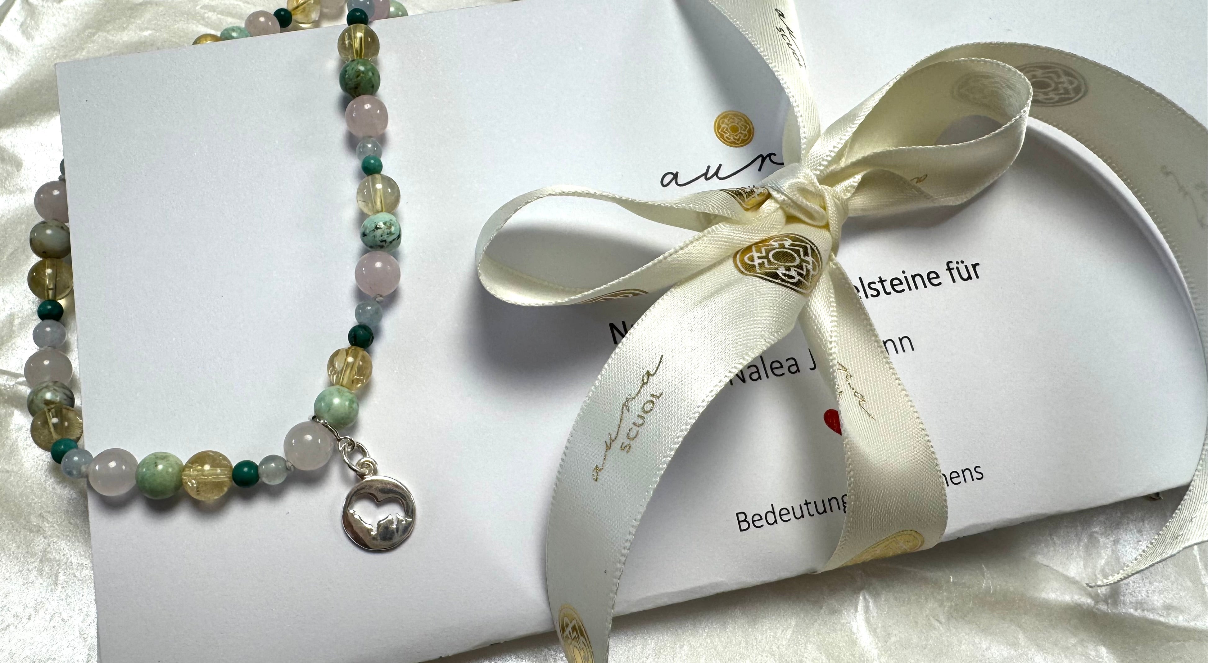 Personalisierte Namenskette Kinder mit Beschreibung