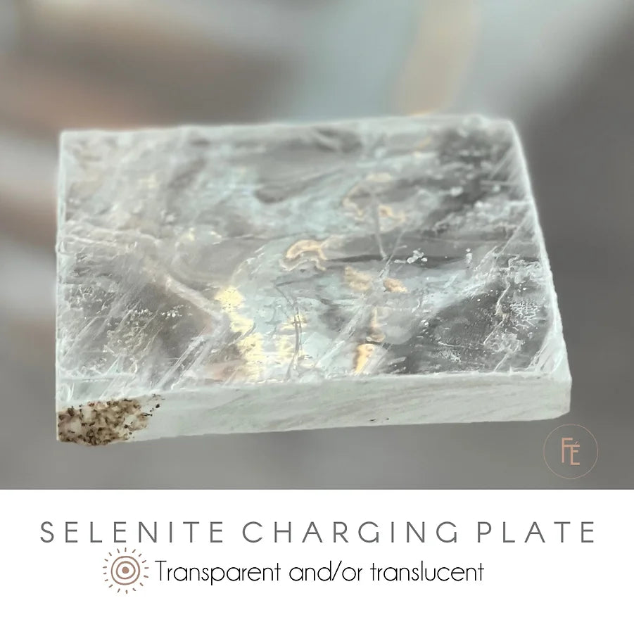 Marienglas Selenit Ladeplatten