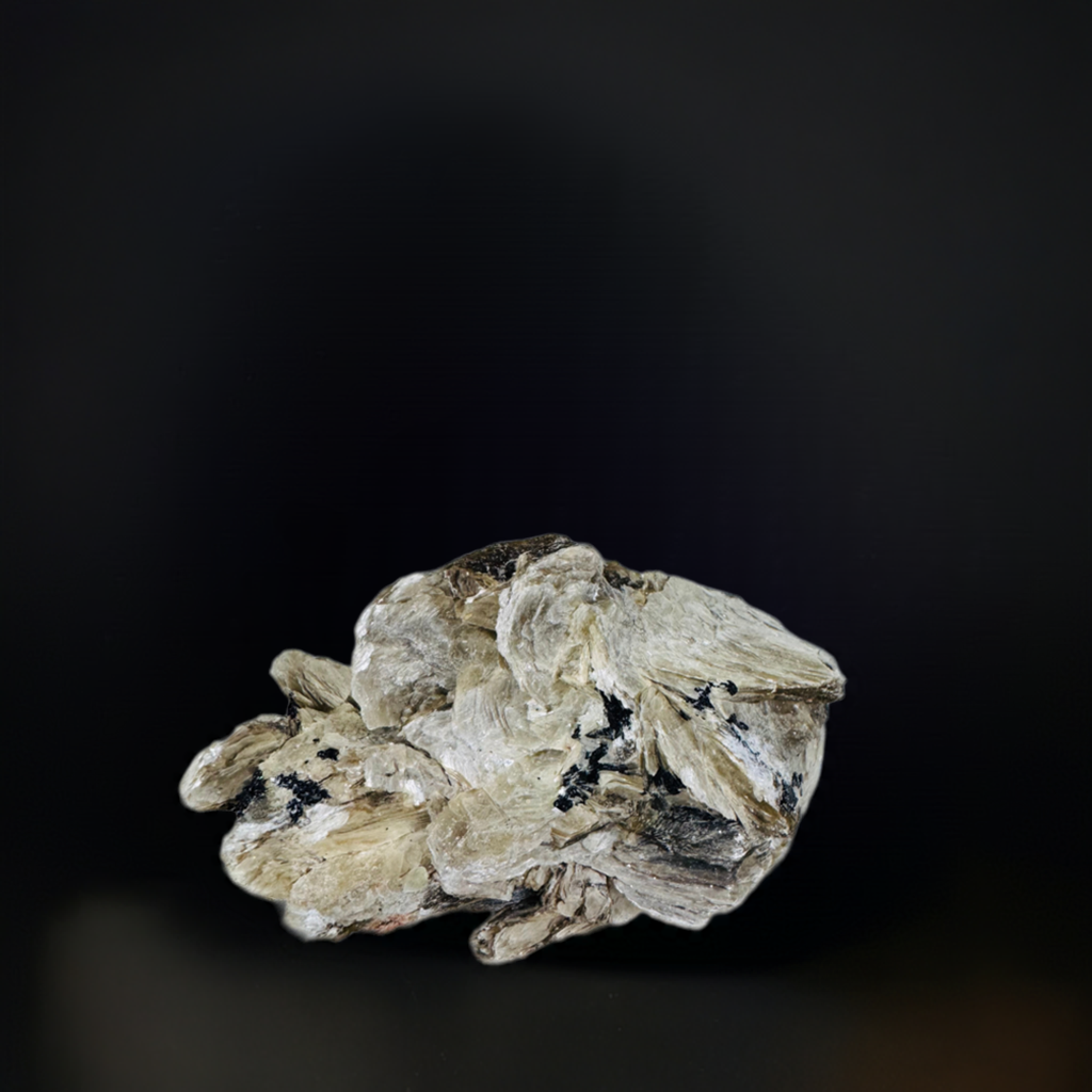 Der goldene Mica mit Turmalin