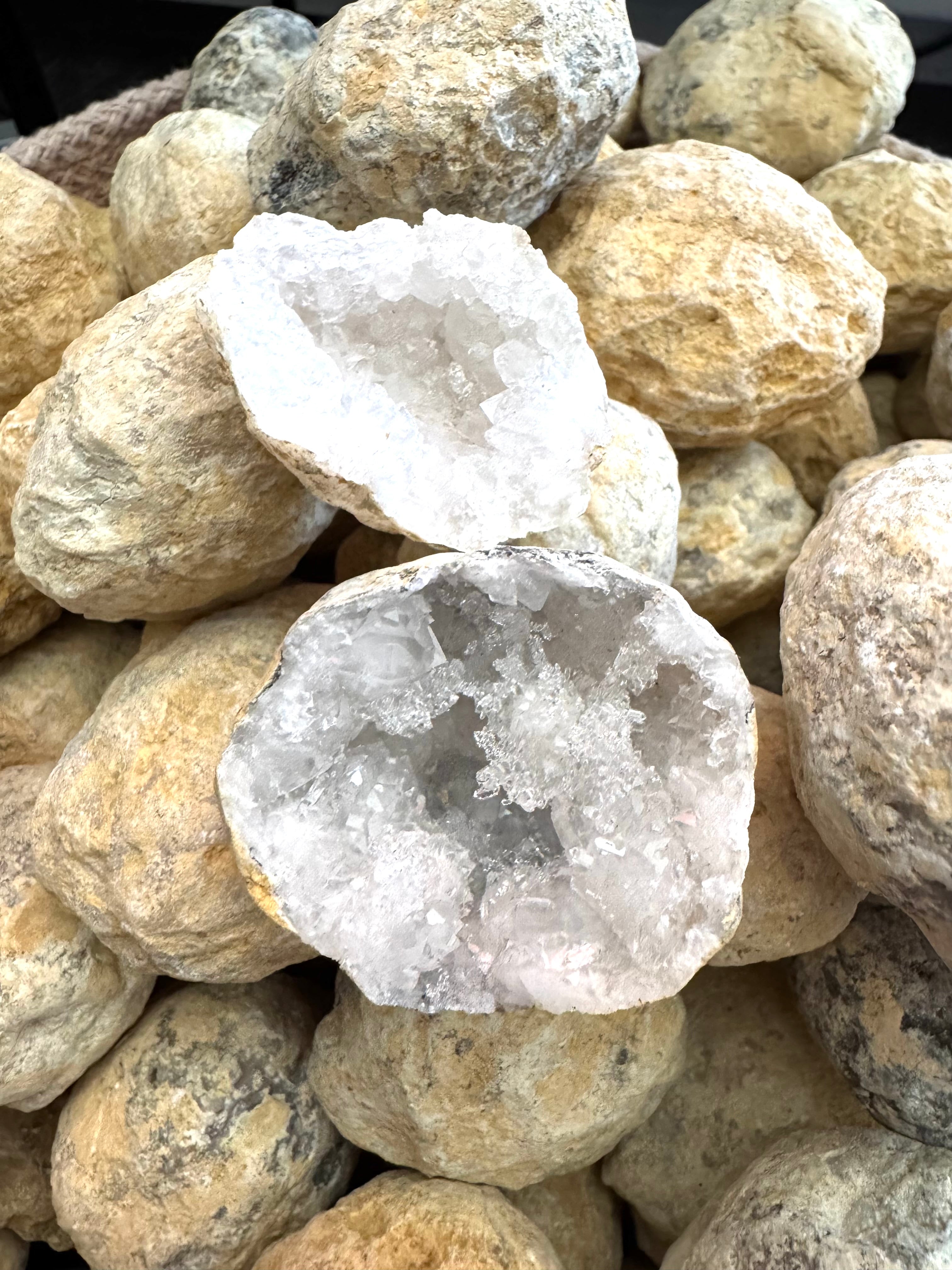 Kristall-Quarz-Geoden