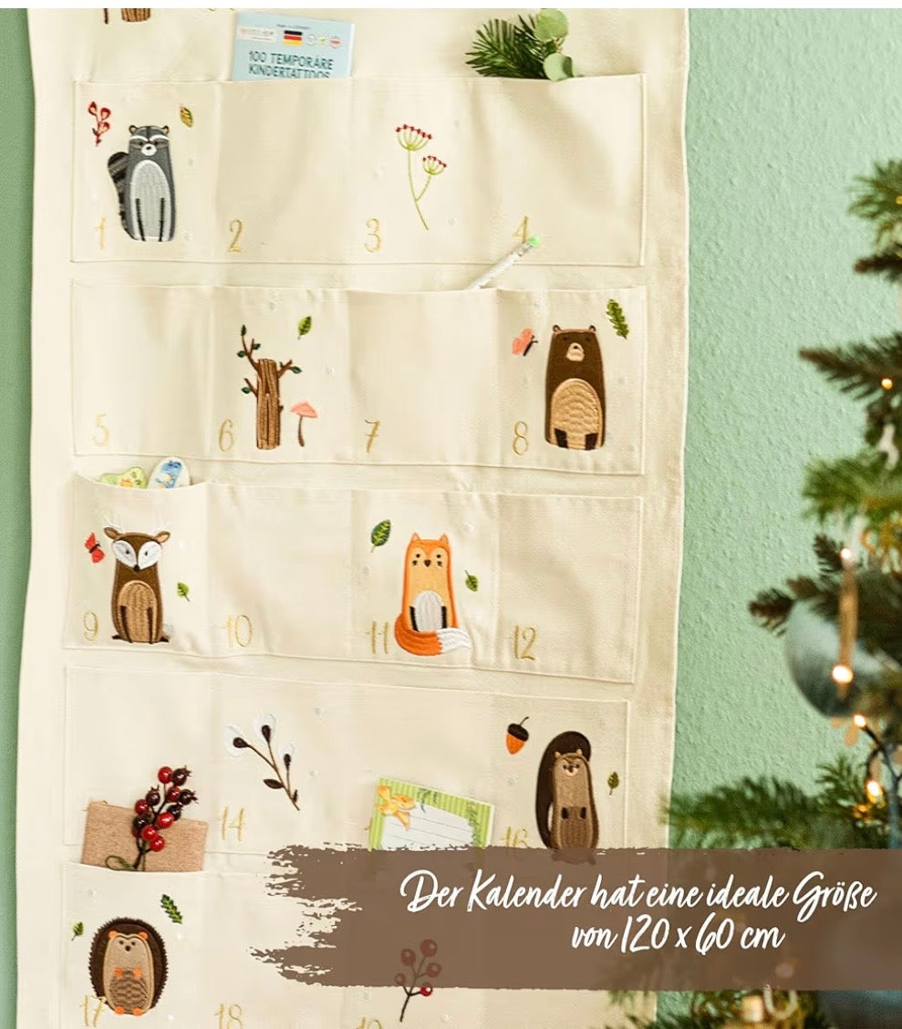 Adventskalender Heilsteine Kinder 2026 limitiert in Wandkalender