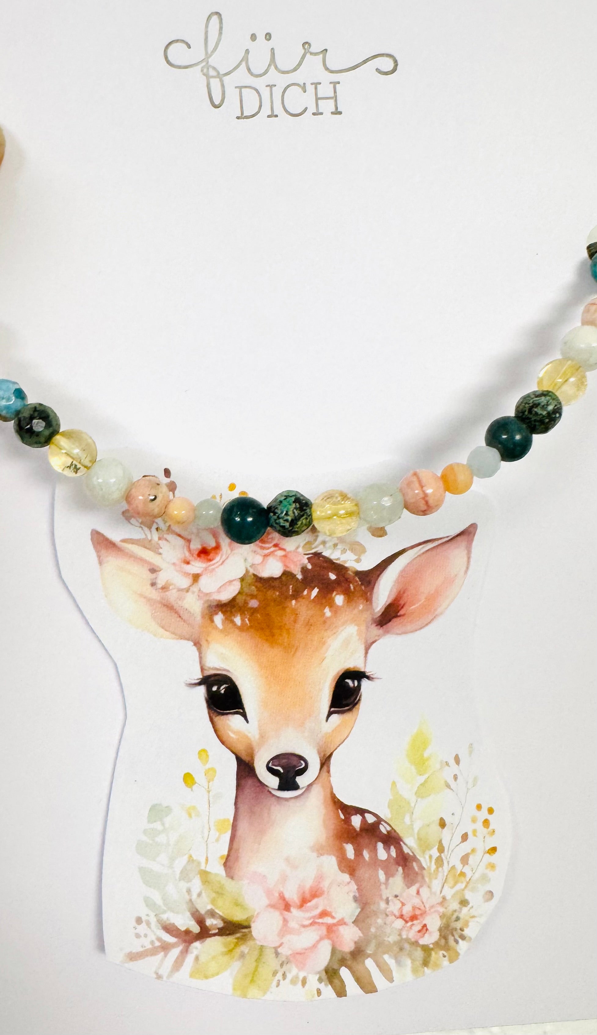 Personalisierte Namenskette Kinder mit Beschreibung