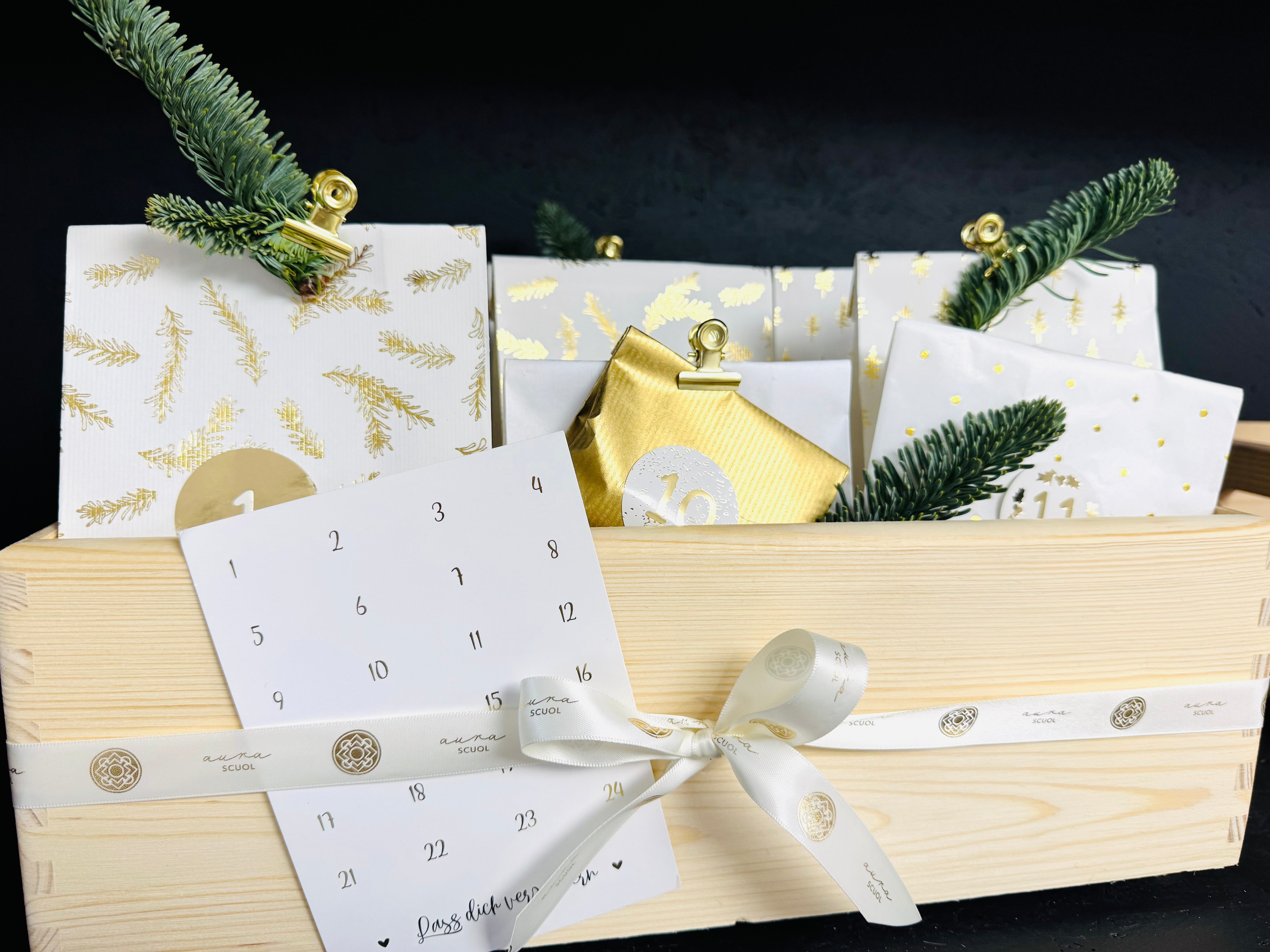 Adventskalender Räuchern 2025 limitiert Farbe der Säckchen varriert