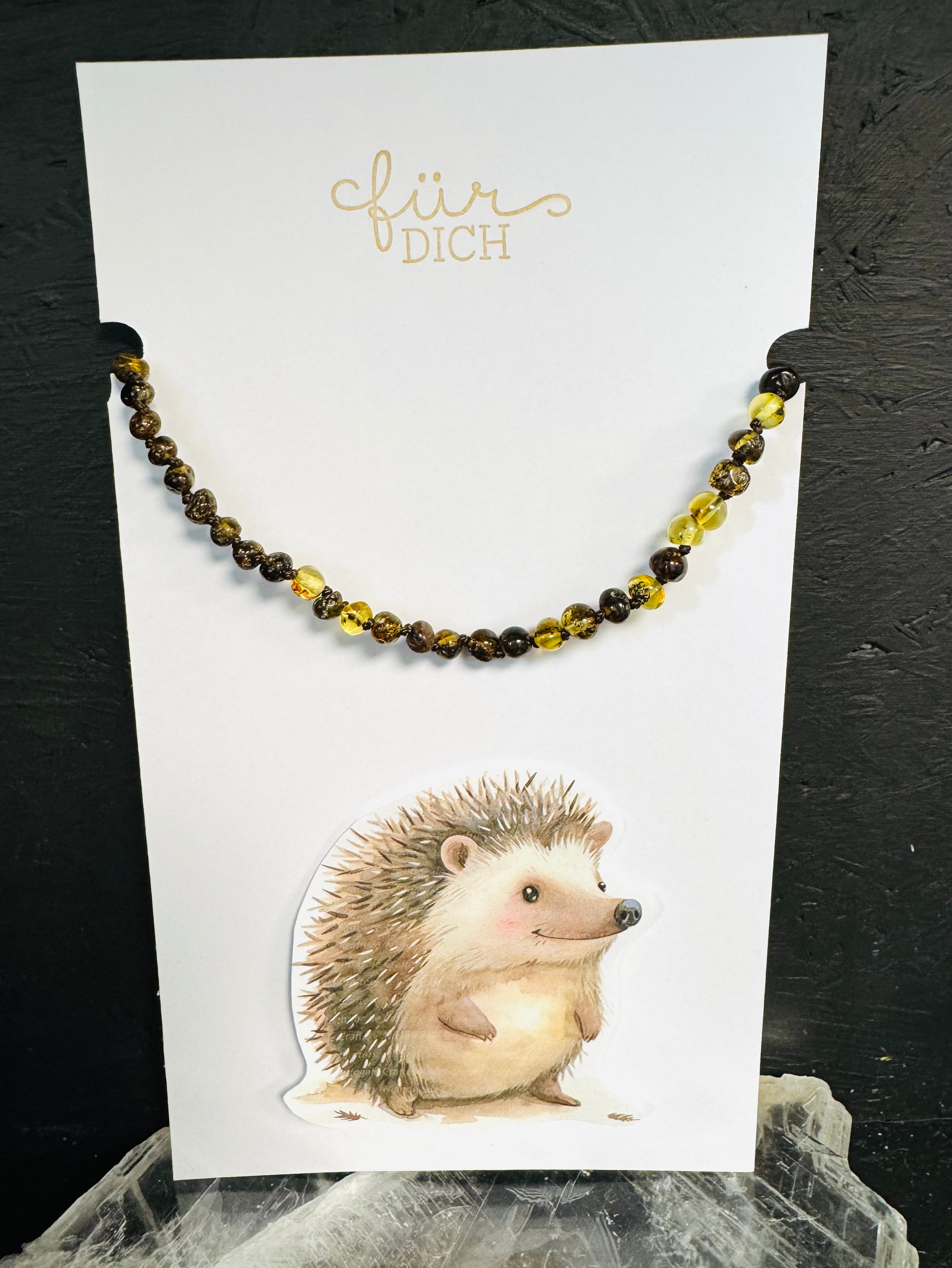 Natur Bernsteinkette Baby Igeli